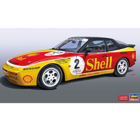 Shell Porsche 944 Turbo Racing 1/24 plastic car cover | Scientific-MHD Shell Porsche 944 Turbo Racing 1/24 plastic car cover | Scientific-MHD