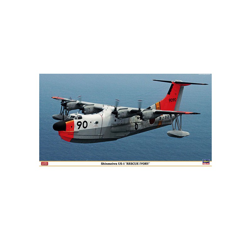 Shinmaywa US-1 plastic plane model "Rescue Ivory" 1/72 | Scientific-MHD