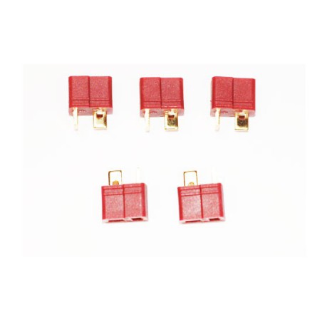 Charger for accusation for radio -controlled device Dean female connector, gold (5 pcs) | Scientific-MHD Charger for accusation for radio -controlled device Dean female connector, gold (5 pcs) | Scientific-MHD