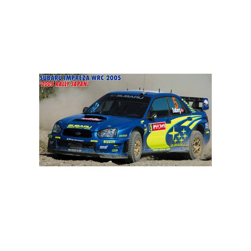 Subaru Impreza WRC 2005 plastic car cover | Scientific-MHD