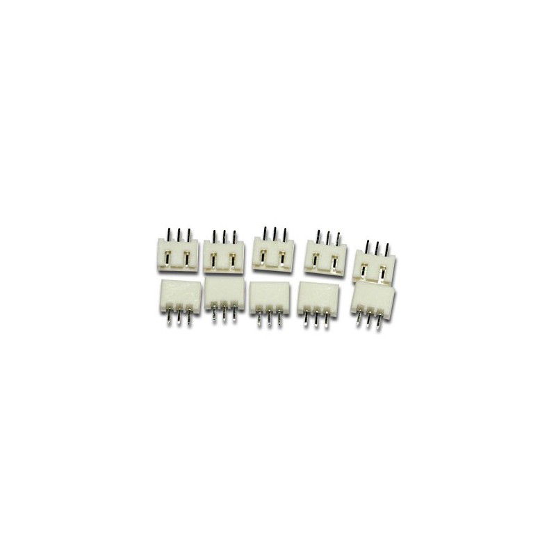 Lipo battery for radio-controlled device JST-XH 2S female connector (10pcs) | Scientific-MHD