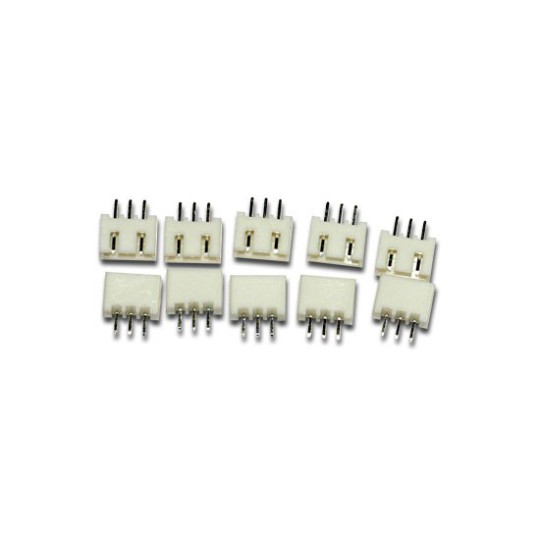 Lipo battery for radio-controlled device JST-XH 2S female connector (10pcs) | Scientific-MHD