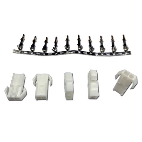 Charger for batteries for radio-controlled device mini-tamiya female gold (5 pcs) connector connector (5 pcs) | Scientific-MHD Charger for batteries for radio-controlled device mini-tamiya female gold (5 pcs) connector connector (5 pcs) | Scientific-MHD