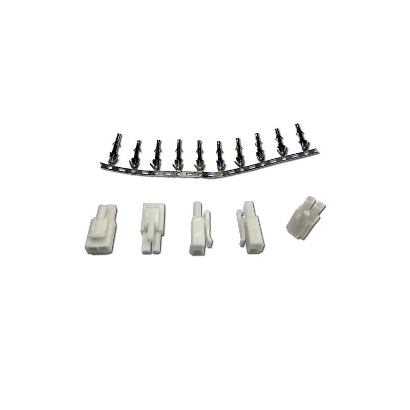 Charger for batteries for radio-controlled device mini-tamiya male gold connector (100pcs) | Scientific-MHD