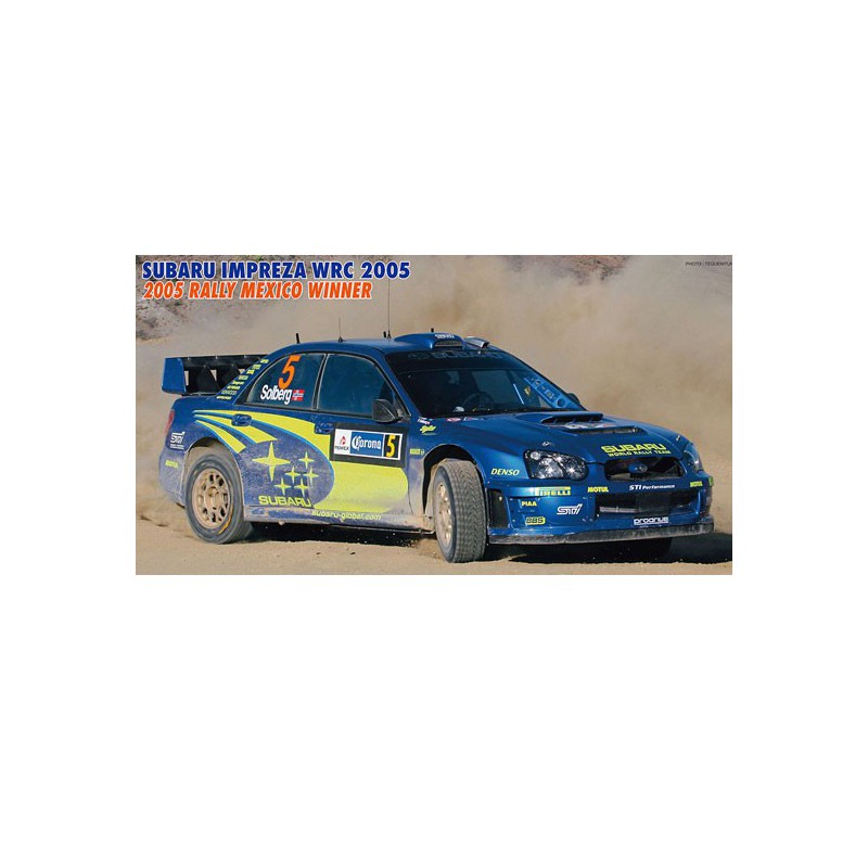 Subaru Impreza WRC 2005 1/24 plastic car cover | Scientific-MHD