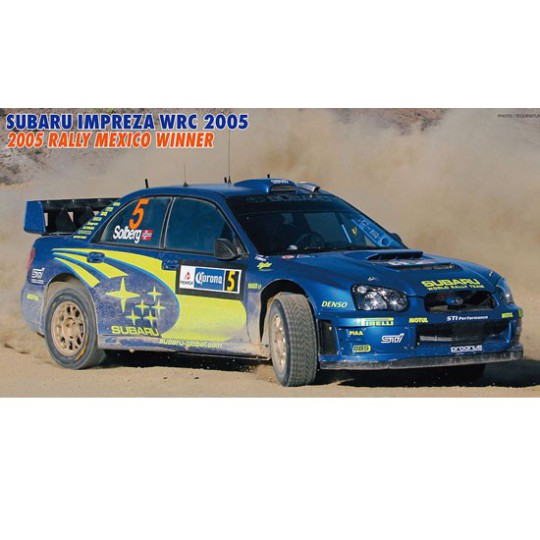 Subaru Impreza WRC 2005 1/24 plastic car cover Subaru Impreza WRC 2005 1/24 plastic car cover | Scientific-MHD