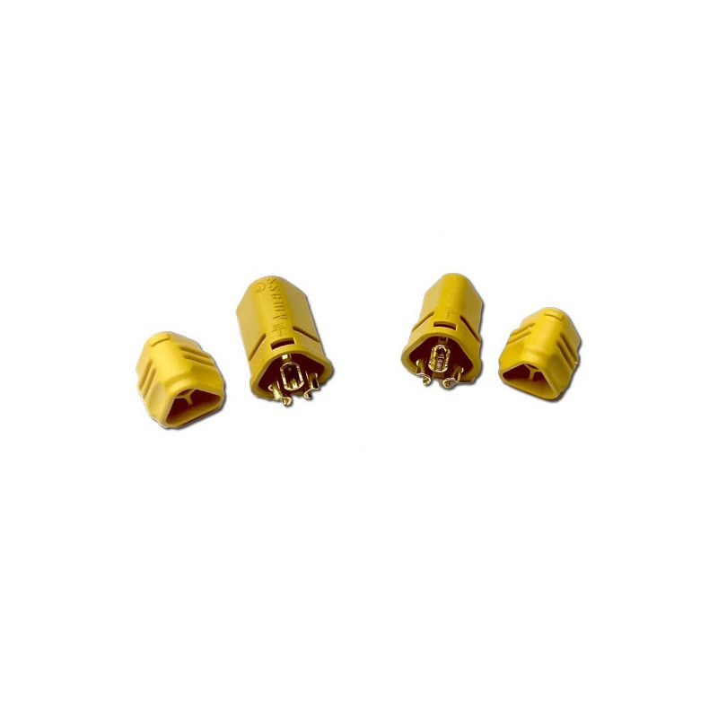 Charger for accusation for radio controlled device MT30 3 poles M+F (1 pair) | Scientific-MHD