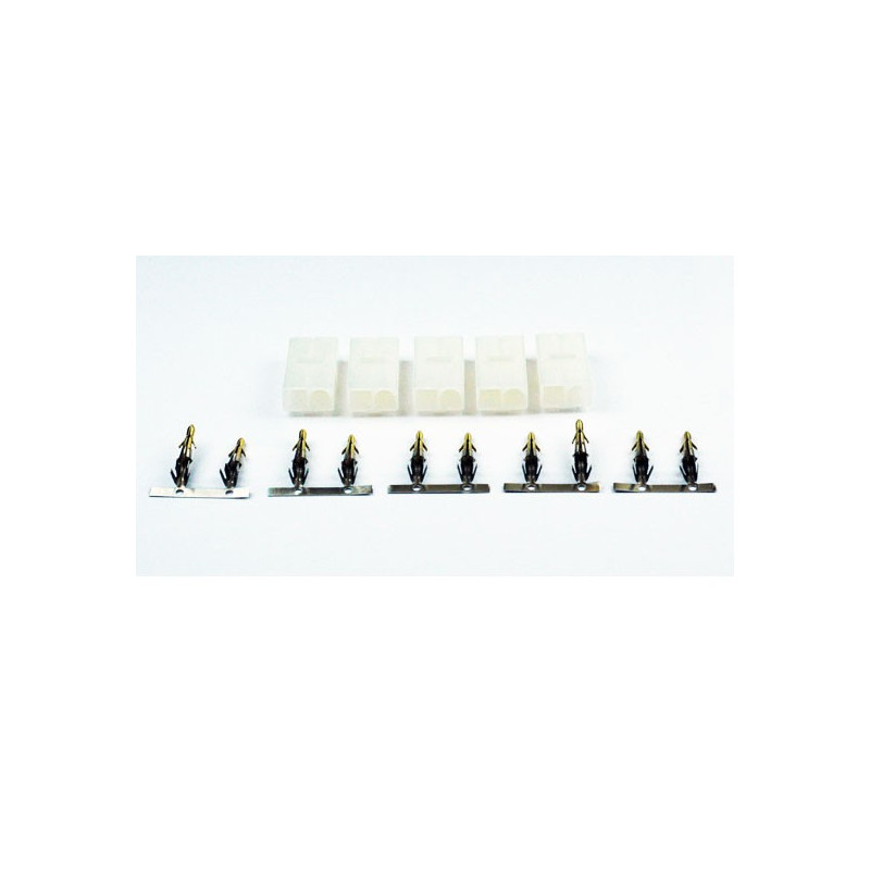 Charger for batteries for radio -controlled device Tamiya female gold connector (5 pcs) | Scientific-MHD