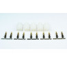 Charger for batteries for radio -controlled device Tamiya Male gold connector (100 pcs) | Scientific-MHD