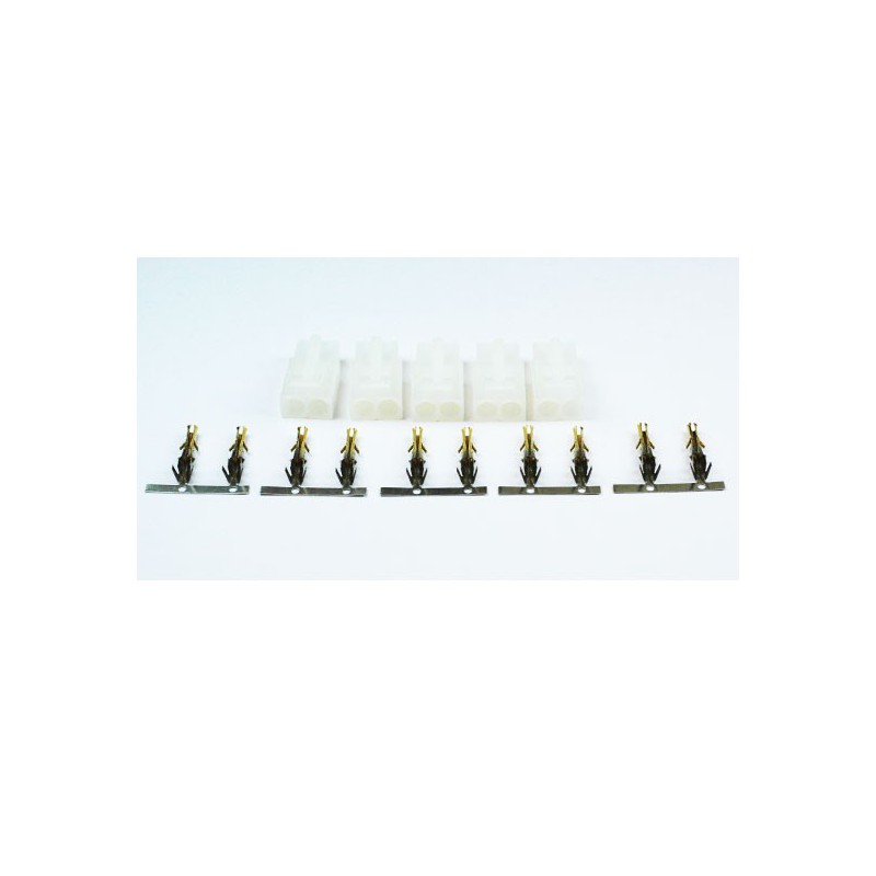 Charger for batteries for radio -controlled device Tamiya Male gold connector (5 pcs) | Scientific-MHD