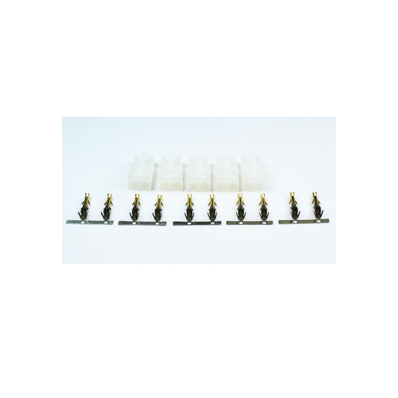 Charger for batteries for radio -controlled device Tamiya Male gold connector (5 pcs) | Scientific-MHD