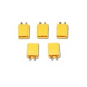Charger for accusation for radio controlled device XT-30 Gold Male connector (5 pcs) | Scientific-MHD Charger for accusation for radio controlled device XT-30 Gold Male connector (5 pcs) | Scientific-MHD