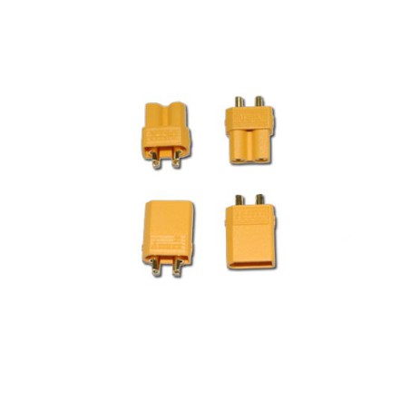 Charger for accusation for radio-controlled device XT-30 m+F Or (2 pairs) | Scientific-MHD Charger for accusation for radio-controlled device XT-30 m+F Or (2 pairs) | Scientific-MHD