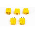 Charger for battery for radio controlled device XT-60 gold female (100pcs) | Scientific-MHD Charger for battery for radio controlled device XT-60 gold female (100pcs) | Scientific-MHD