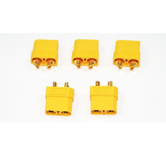 Charger for accusation for radio-controlled device XT-90 Gold female (5 pcs) female Charger for accusation for radio-controlled device XT-90 Gold female (5 pcs) female | Scientific-MHD