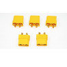 Charger for accusation for radio-controlled device XT-90 Gold female (5 pcs) female | Scientific-MHD