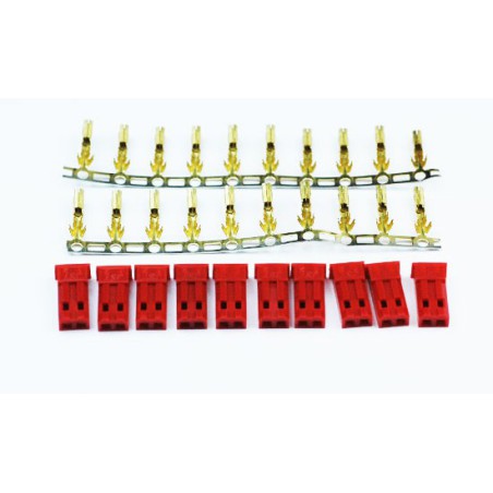 Charger for accused for radiocomanded device Male Gold Male connector (10 pcs) | Scientific-MHD Charger for accused for radiocomanded device Male Gold Male connector (10 pcs) | Scientific-MHD