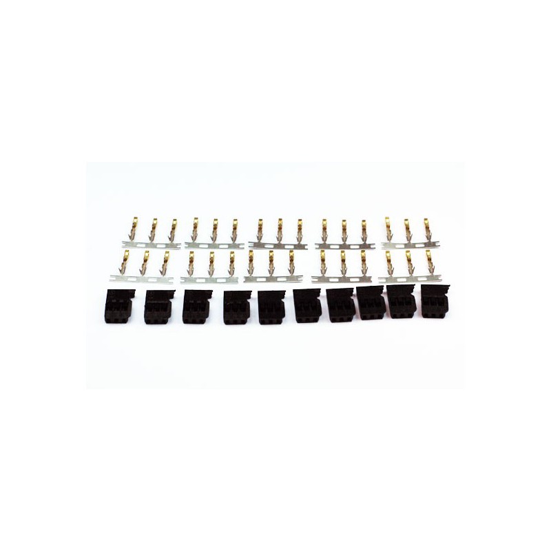 Accessory for radio connector servo futaba gold (10 pcs) | Scientific-MHD