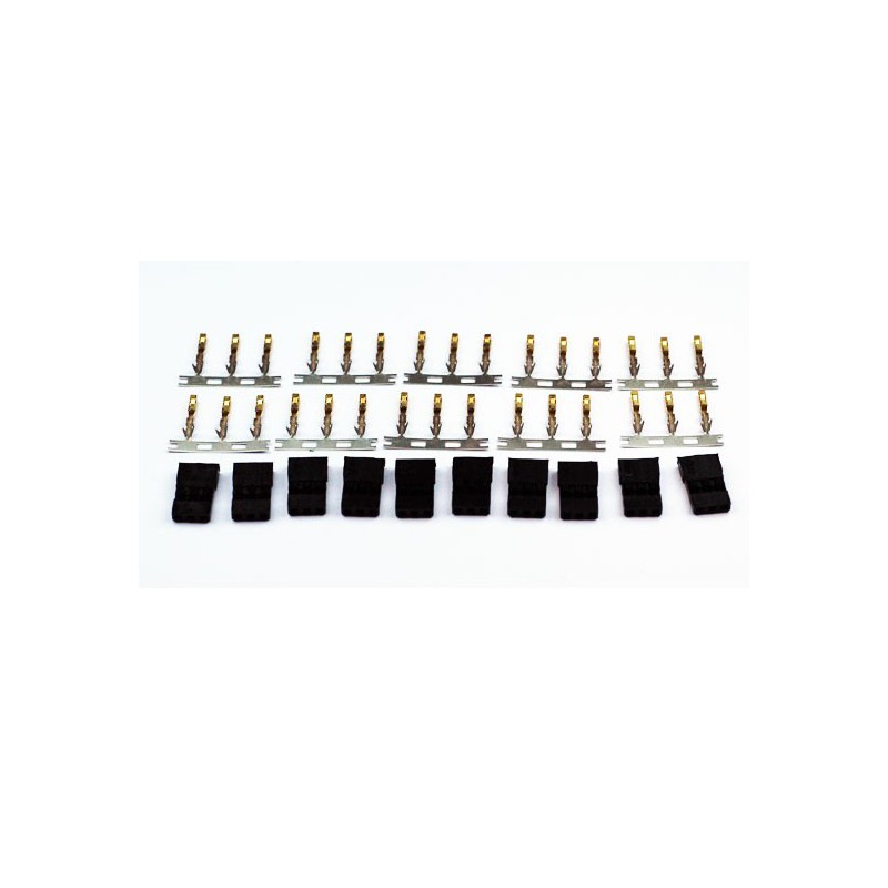 Accessory for radio connectors servo jr gold plated (10 pcs) | Scientific-MHD