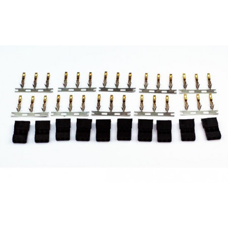 Accessory for radio connectors servo jr gold plated (10 pcs) | Scientific-MHD