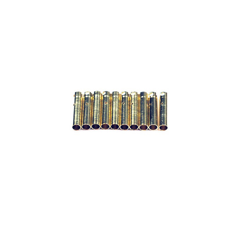 Charger for accusation of radio controlled cylindrical contacts 4mm or female cylindrical 10 pcs | Scientific-MHD