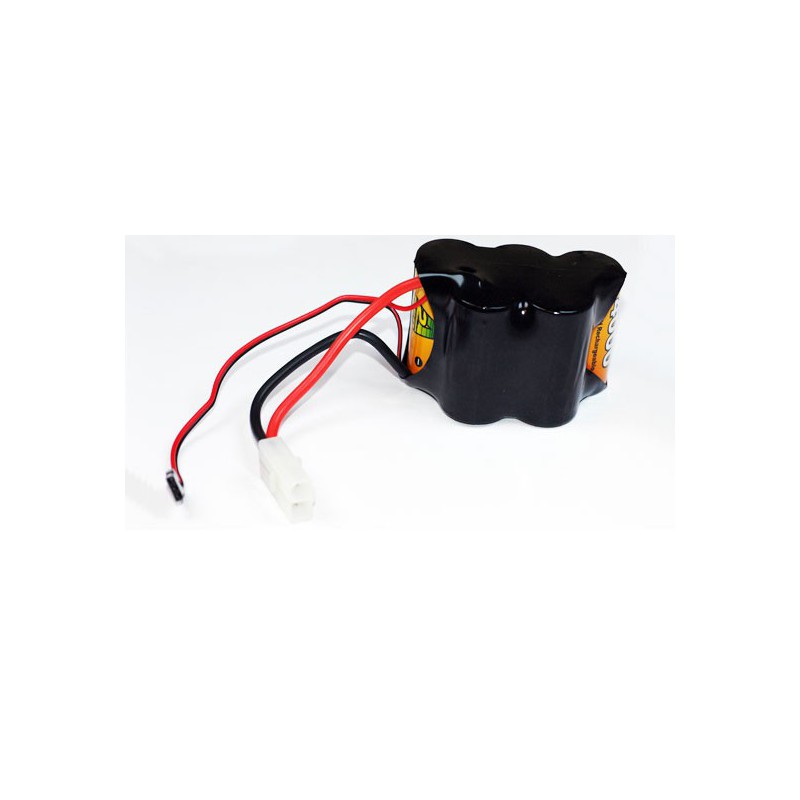 NIMH battery for radio-controlled device Pack RX 6.0V/AP-4000UV JR+Tamiya | Scientific-MHD