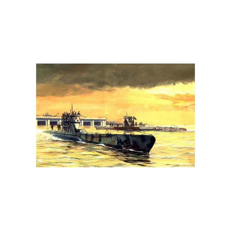 LX-A U-Boat 1/350 plastic boat model | Scientific-MHD