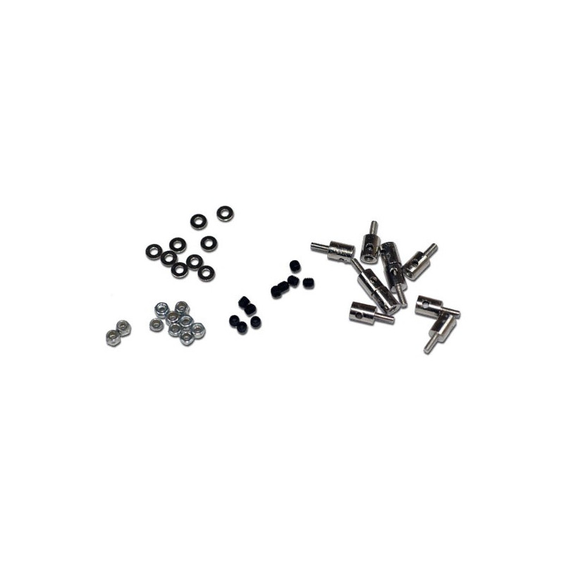 Embedded accessory Domino for C.A.P. Diam 2mm + Nylstop M2 10 pcs | Scientific-MHD