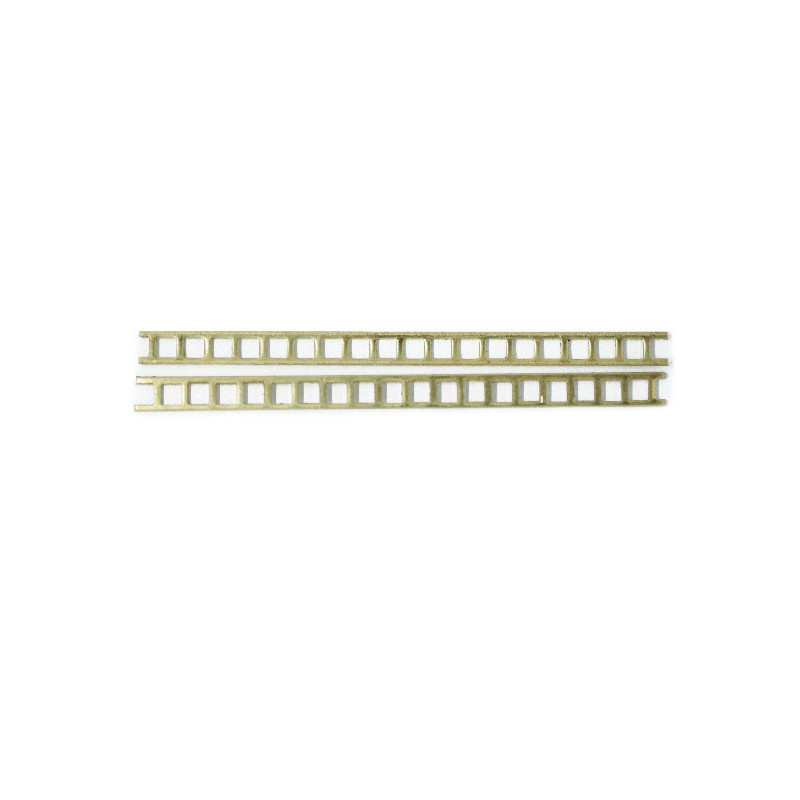Brass Waterpipe Basel 5x80mm (2pcs) | Scientific-MHD