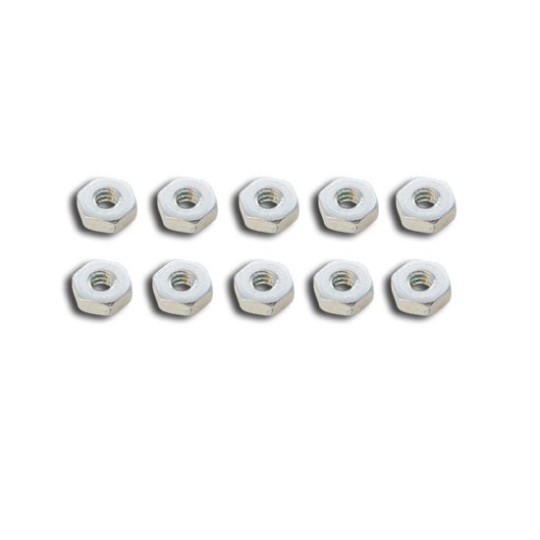 Steel nuts M1.6 (10 pcs) | Scientific-MHD