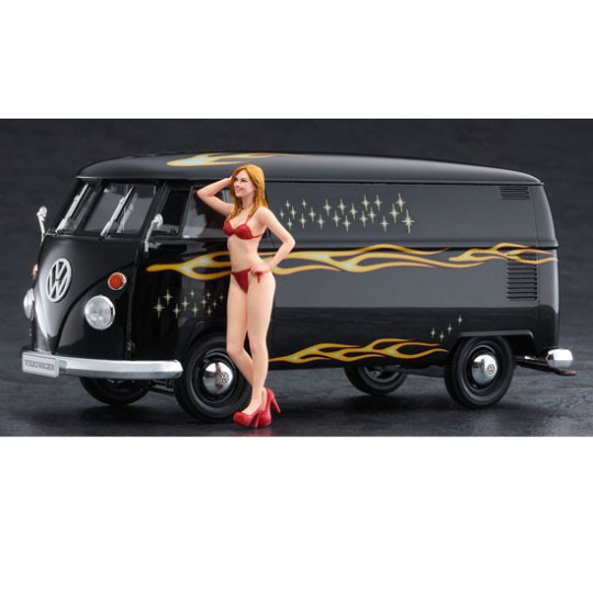VW plastic car cover type 2 van + 1/24 figure VW plastic car cover type 2 van + 1/24 figure | Scientific-MHD