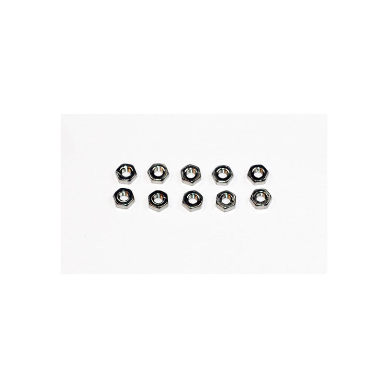 Stainless steel Ecroury M2.5 (10 pcs) | Scientific-MHD