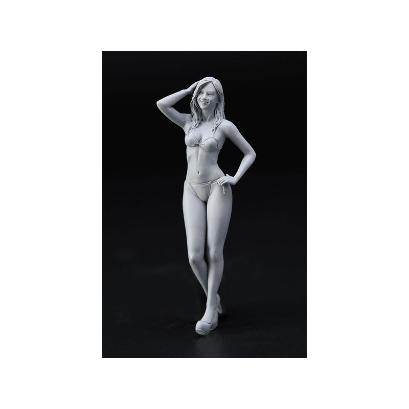 VW plastic car cover type 2 van + 1/24 figure | Scientific-MHD