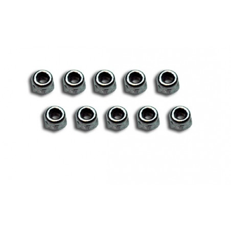 Nylstop stainless steel m5 (10 pieces) | Scientific-MHD