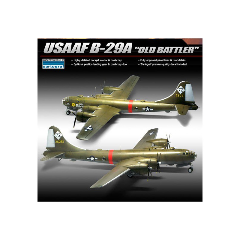 USAAF B-29A plastic plane model | Scientific-MHD