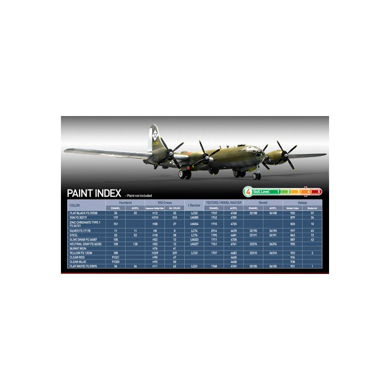 USAAF B-29A plastic plane model | Scientific-MHD