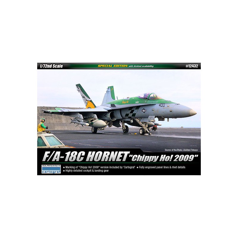 Plastic plane model F/A-18C Chippy Ho! 20091/72 | Scientific-MHD