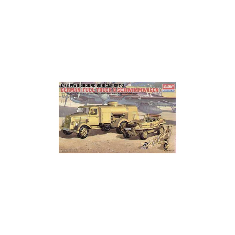 EDW Tankwagen & Sch plastic tank model. 1/72 | Scientific-MHD