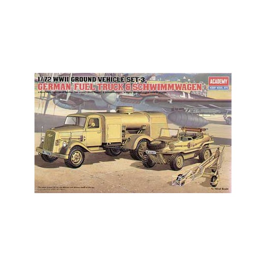 EDW Tankwagen & Sch plastic tank model. 1/72 | Scientific-MHD