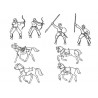 Andalusian light cavalry figurine1/72 | Scientific-MHD