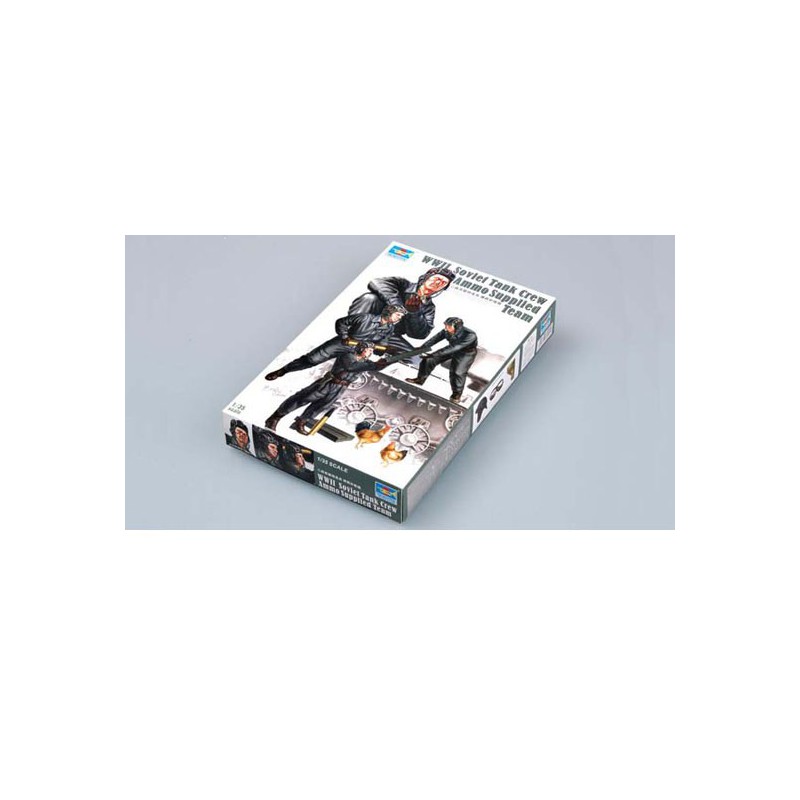 Figurine ww2 soviet tank crew ammo team | Scientific-MHD