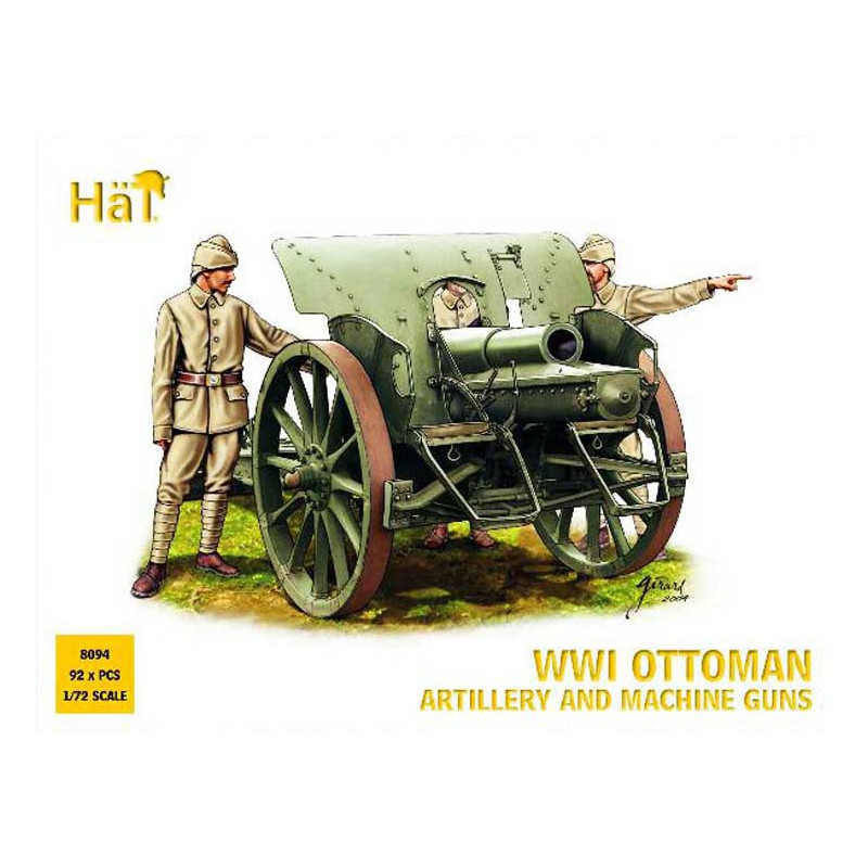 Ottoman art figurine + Canon wwi1/72 | Scientific-MHD