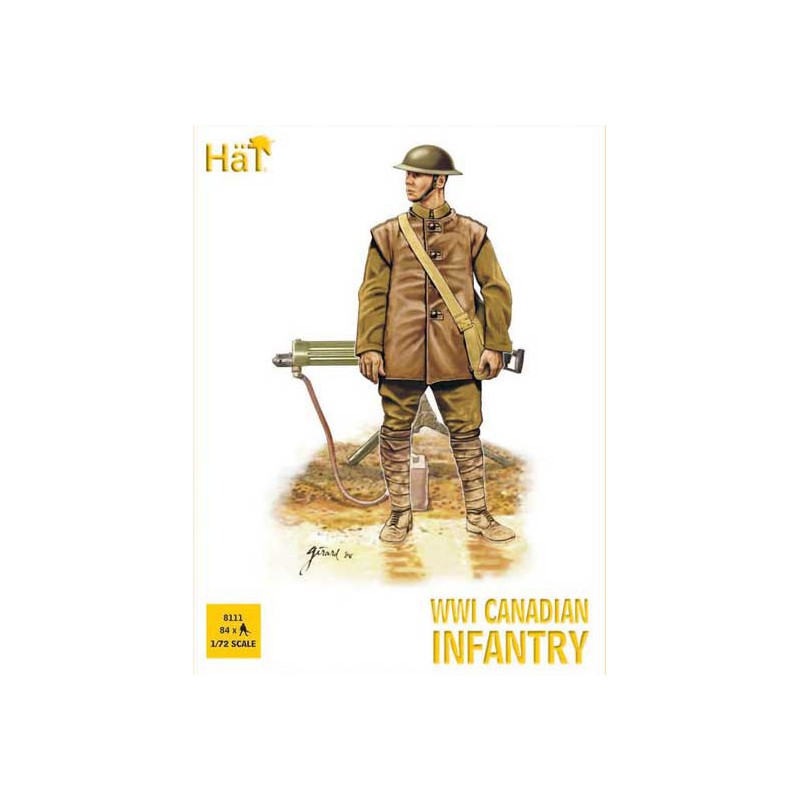Canadian infantry figurine wwi 1/72 | Scientific-MHD