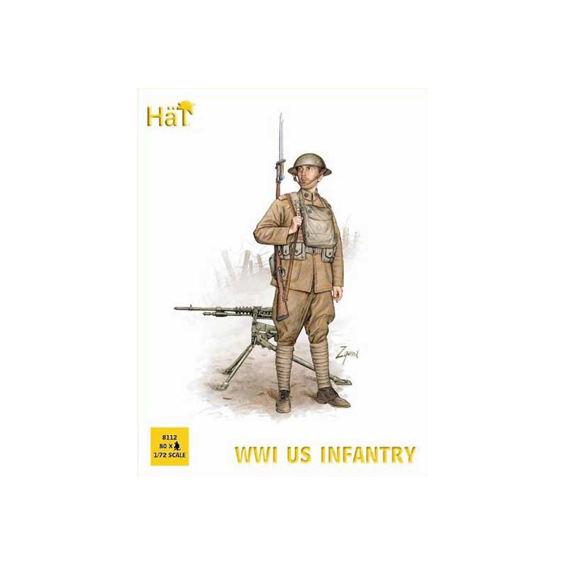 US wwi 1/72 infantry figurine | Scientific-MHD