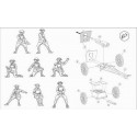 Canon US figurine wwi 75mm1/72 | Scientific-MHD