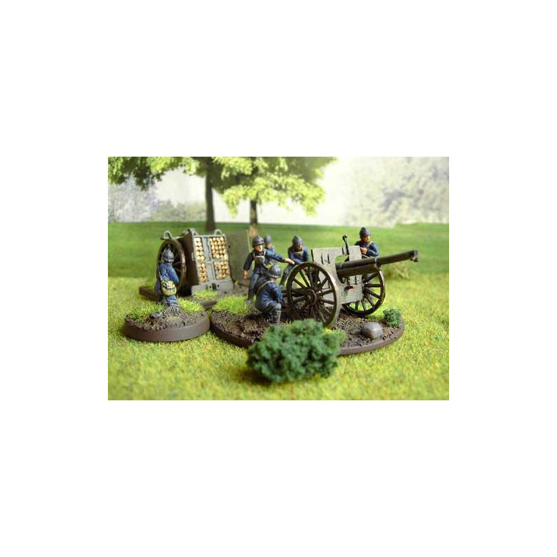 French canon figurine 75mmwwi 1/72 | Scientific-MHD