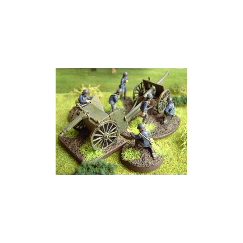 French canon figurine 75mmwwi 1/72 | Scientific-MHD