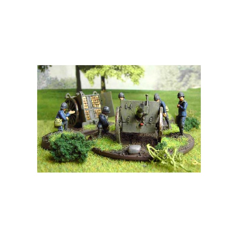 French canon figurine 75mmwwi 1/72 | Scientific-MHD