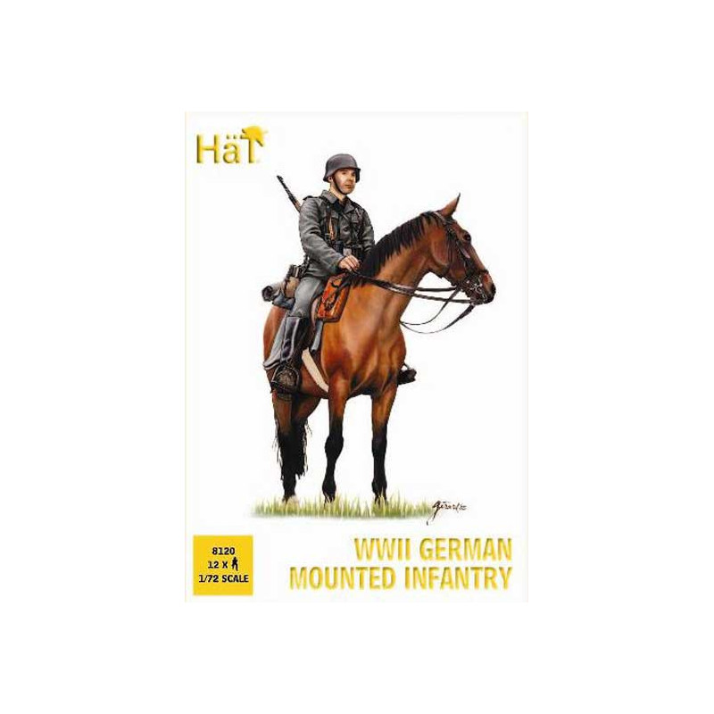 Figurine troops mounted all. Wwii 1/72 | Scientific-MHD