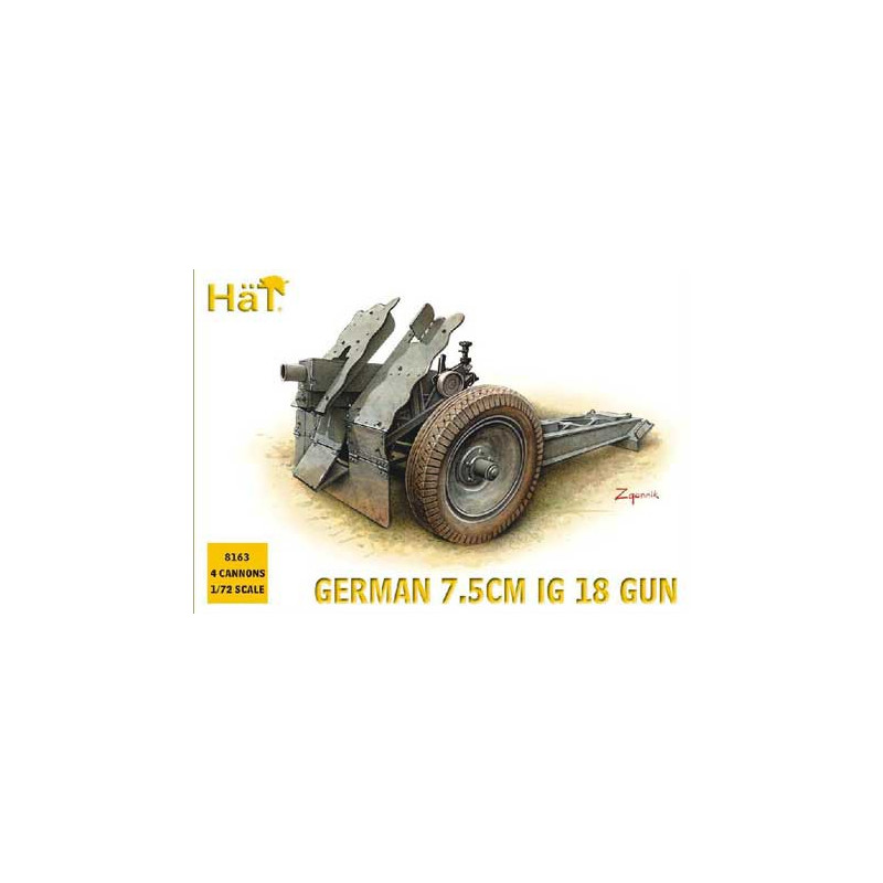 Canon all figurine. Inf.ig 18 75mm 1/72 | Scientific-MHD